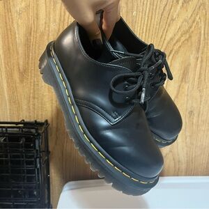 Doc Martens 8053 Leather Platform Shoes!